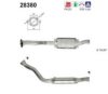 PEUGE 1705G7 Catalytic Converter